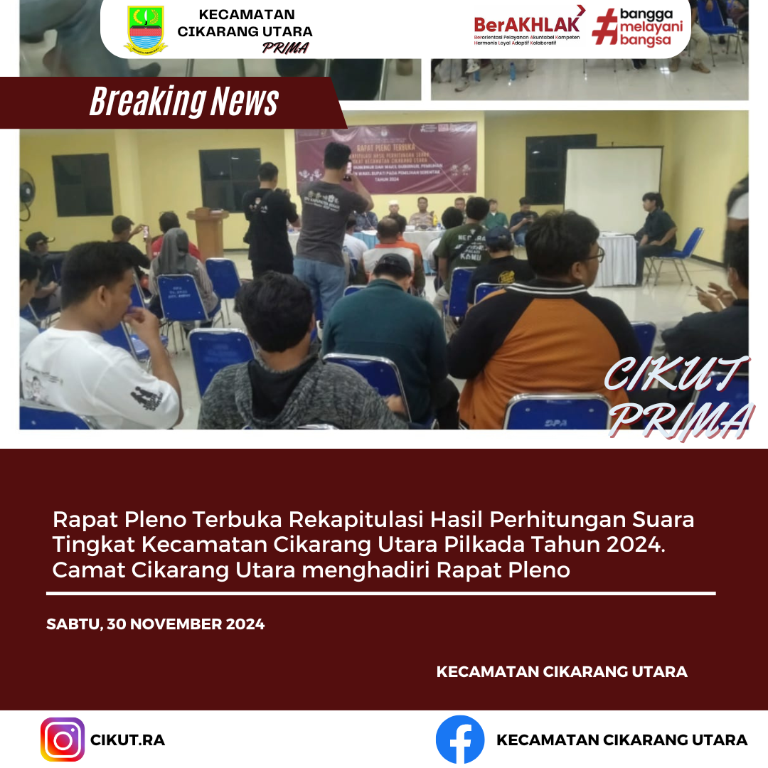 Kegiatan Kecamatan Cikarang Utara